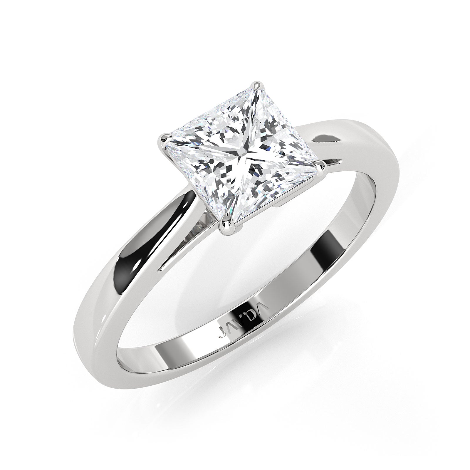 Lab Grown Diamond IGI Certified 4 Prong Solitaire Engagement Ring 4g Setting 1.00 Ctw.